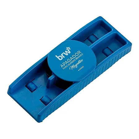 APAGADOR MAGNÉTICO PARA QUADRO BRANCO - AZUL