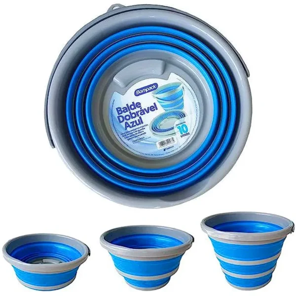 BALDE DOBRAVEL AZUL 10L BOMPACK