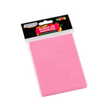 BLOCO ADESIVO SMART NOTES 76X102MM - ROSA NEON - 100FLS - 1BLOCO
