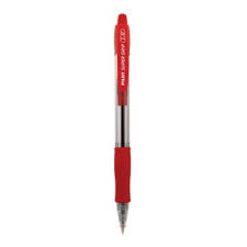 CANETA ESFEROGRAFICA RETRATIL BPS SUPERGRIP 0.7MM VERMELHA BLS C/1 PILOT