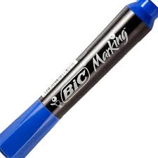 CANETA PINCEL ATOMICO AZUL BIC