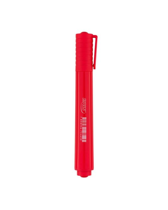 CANETA PINCEL ATOMICO VERMELHA  BRW
