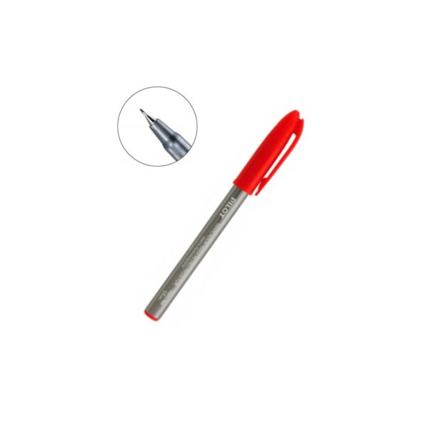 CANETA RETROPROJETOR 1.0 VERMELHA PILOT