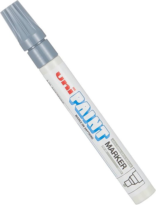 CANETA UNI PAINT MARKER PX-20 CINZA UNIBALL