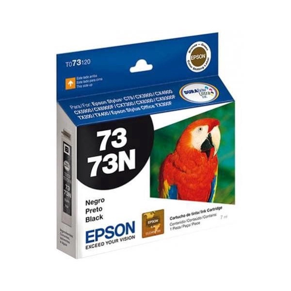 CARTUCHO DE TINTA EPSON TO73120 BR PRETO 7ML