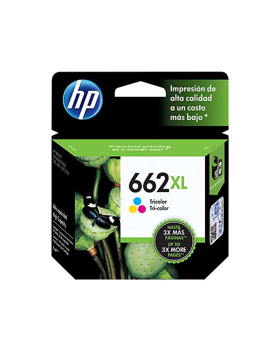 CARTUCHO DE TINTA HP 662XL - CZ106AB COLORIDO 8.0ml ORIGINAL