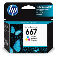 CARTUCHO DE TINTA HP 667 - 3YM78AB TRICOLOR ORIGINAL