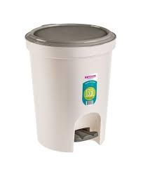 CESTO DE LIXO 13,5L PLASTICO C/ PEDAL 275 SANREMO