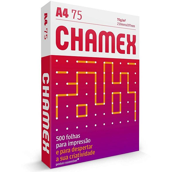 PAPEL CHAMEX A4 75g 500FL