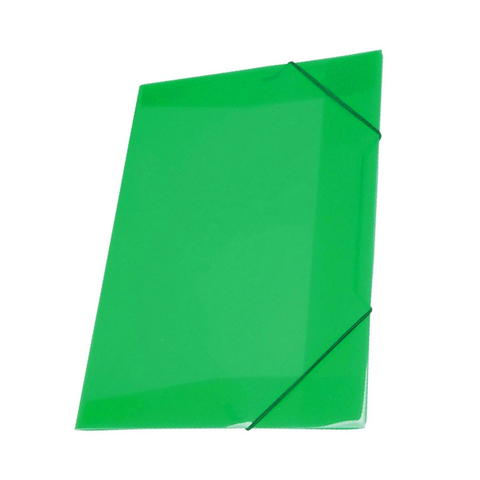 PASTA ELASTICO PP OFICIO FINA VERDE DAC