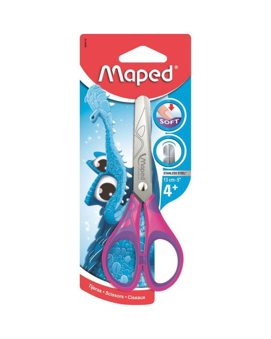 TESOURA ESCOLAR 13CM START SOFT BLS C/1 464410 MAPED