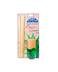 DIFUSOR DE AROMAS COM VARETAS CAPIM LIMAO 100ML COALA