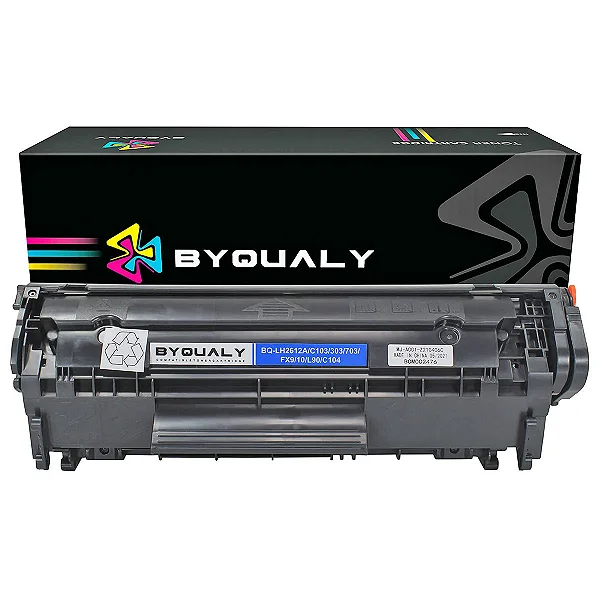 TONER COMPATIVEL HP 2612A BYQUALY