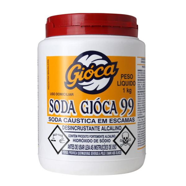 SODA CAUSTICA 99 GIOCA 1KG
