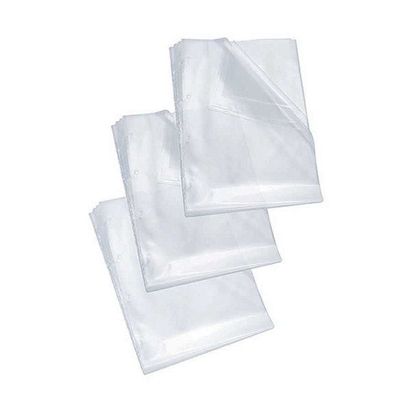 ENVELOPE PLASTICO A4 4 FUROS MEDIO