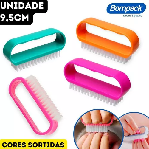 ESCOVA DE LAVAR UNHA C/ ALCA 26293 BOMPACK