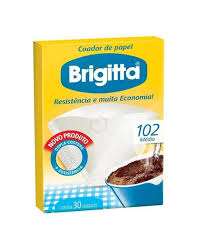 FILTRO PAPEL P/ CAFE BRIGITTA 102 C/30UN