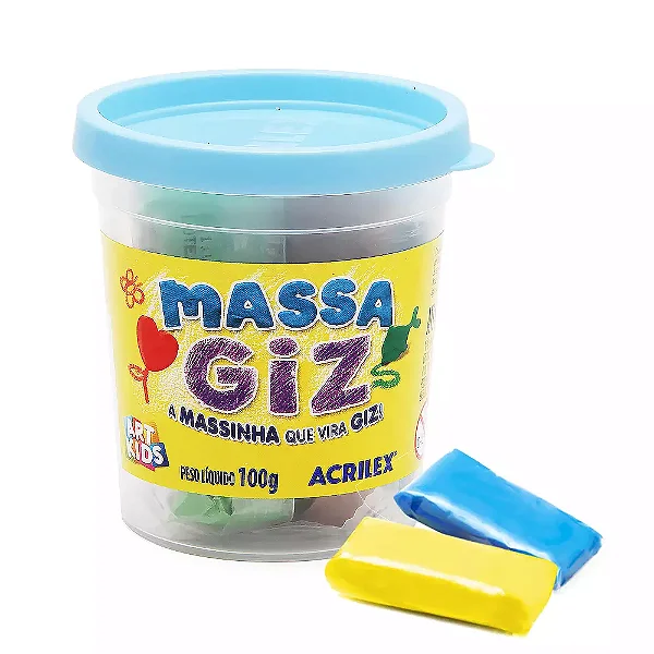 MASSA GIZ ACRILEX POTE 100G