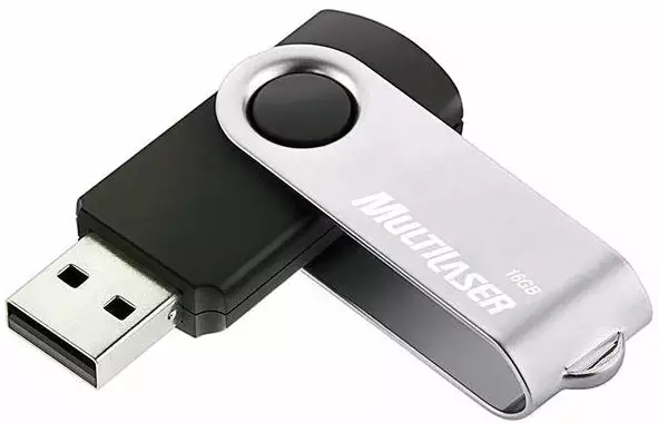 PEN DRIVE 16GB TWIST PD588 MULTILASER