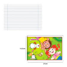 CADERNO 1/4 BROCHURA CAPA SIMPLES CALIGRAFIA 40FLS