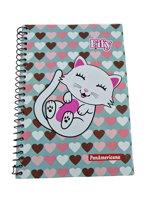 CADERNO 1/4 ESPIRAL CAPA DURA XADREZ PANAMERICANA 96FLS