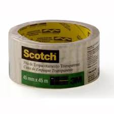 FITA ADESIVA 45mm X 45m TRANSPARENTE SCOTCH 5802 3M
