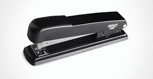 GRAMPEADOR DE METAL PARA 25FLS - BASE DE 16CM - PRETO