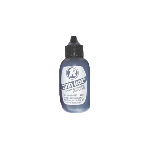 TINTA PARA CARIMBO 40ML PRETO TINN-KOL 1910/1