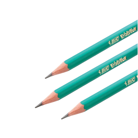 LAPIS GRAFITE SEXTAVADO EVOLUTION BIC