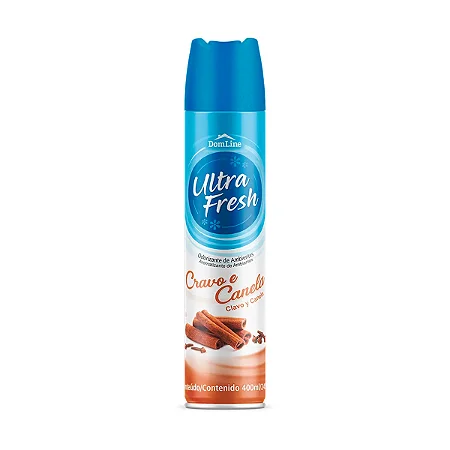 ODORIZADOR DE AR 400ML CRAVO E CANELA ULTRA FRESH