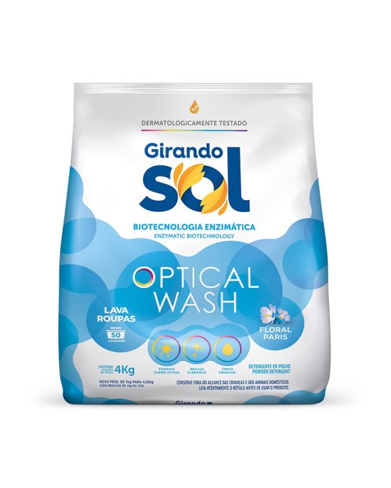 SABAO EM PO 4KG FLORAL GIRANDO SOL