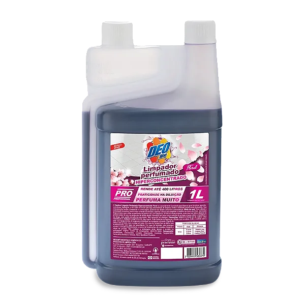 LIMPADOR HIPERCONCENTRADO FLORAL 1 LITRO DEOLINE