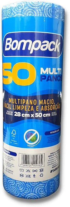 PANOS MULTIUSO BOMPACK 30X50 50 PANOS
