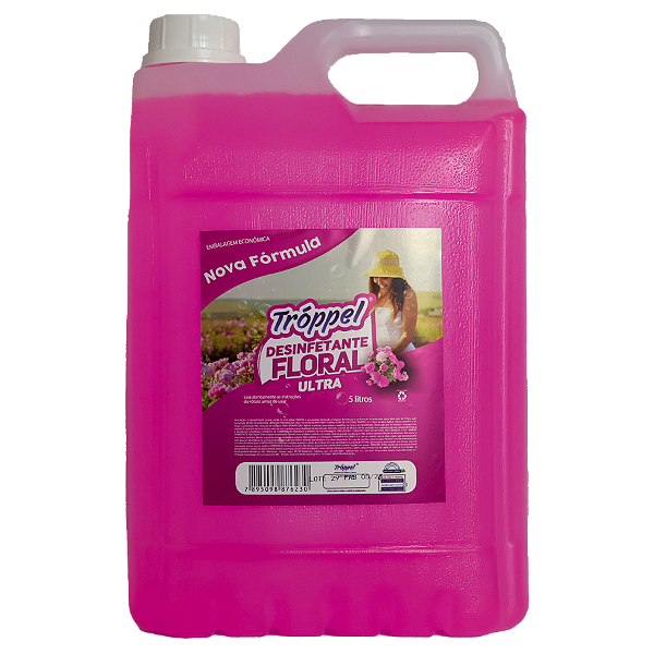 DESINFETANTE FLORAL ULTRA 5L - TROPPEL