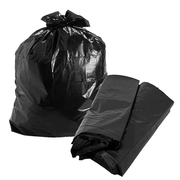 SACO DE LIXO 150 LTS PRETO  C/100 8 MICRAS - PV