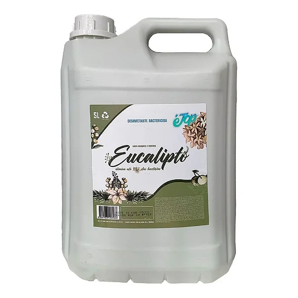 DESINFETANTE EUCALIPTO 5 LITROS E TOP