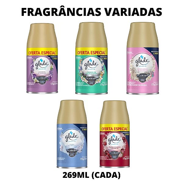 ODORIZADOR GLADE AUTOMATIC REFIL 269ML - DIVERSOS