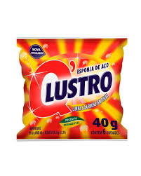 ESPONJA DE LÃ DE AÇO Q'LUSTRO 40G C/6 BOMBRIL