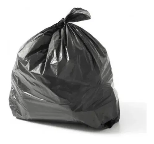 SACO DE LIXO 40L PRETO REFORÇADO 6MC C/100 PV