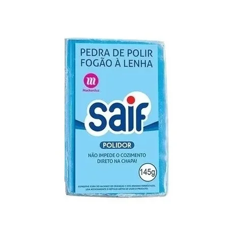 PEDRA POLIR FOGAO SAIF AZUL