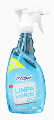 LIMPA VIDROS TROPPEL COM GATILHO 500ML