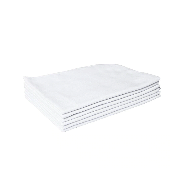 FLANELA BRANCA M 28X48