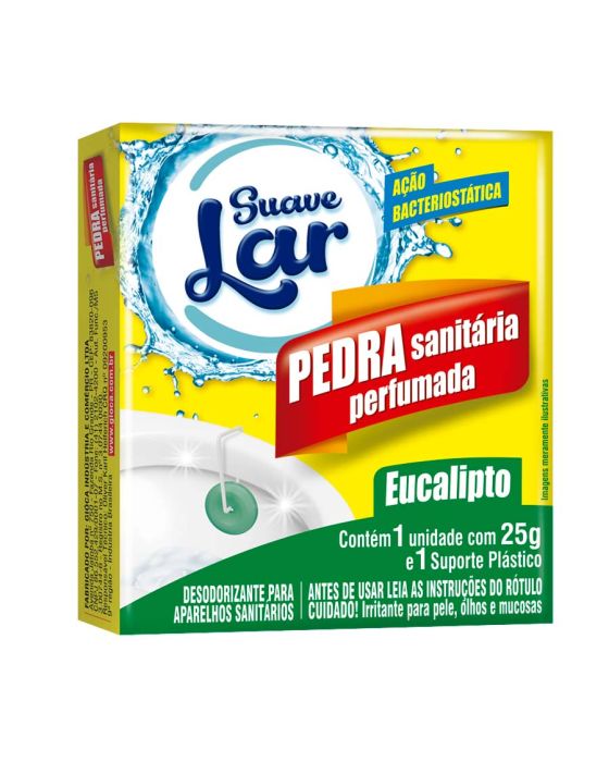 PEDRA SANITARIA EUCALIPTO 25G SUAVELAR