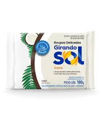 SABAO EM BARRA COCO 180G GIRANDO SOL