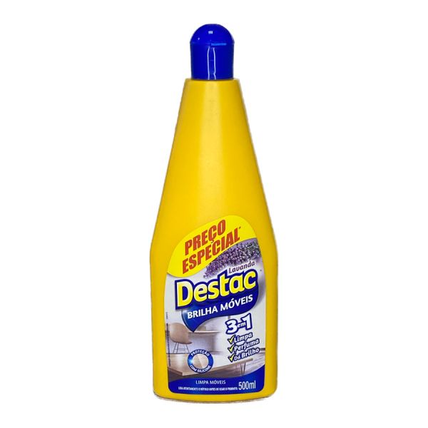 LUSTRA MOVEIS LAVANDA 500ML DESTAC