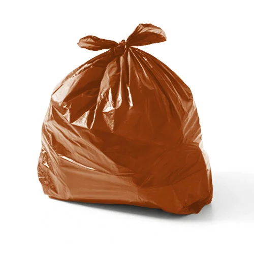 SACO DE LIXO 60L MARROM LEVE 3MC C/50 ECOPLAN