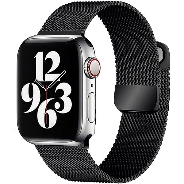 Pulseira Milanes Milanese Metal Aço para Apple Watch e Iwo