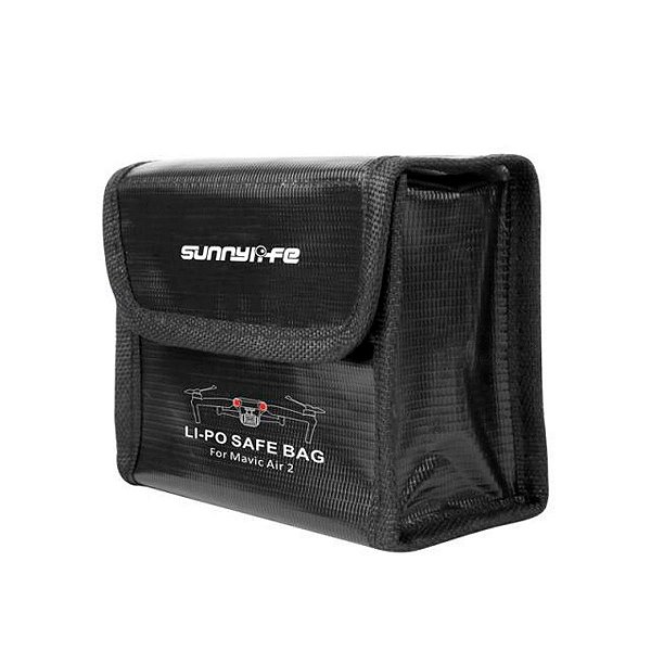 Saco Anti Chama e Explosão para o DJI Mavic Air 2 - 3 Baterias