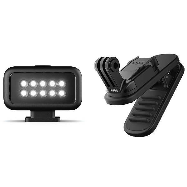 Clip Giratório E Módulo Luz Gopro - Light Mode - Altsk-002