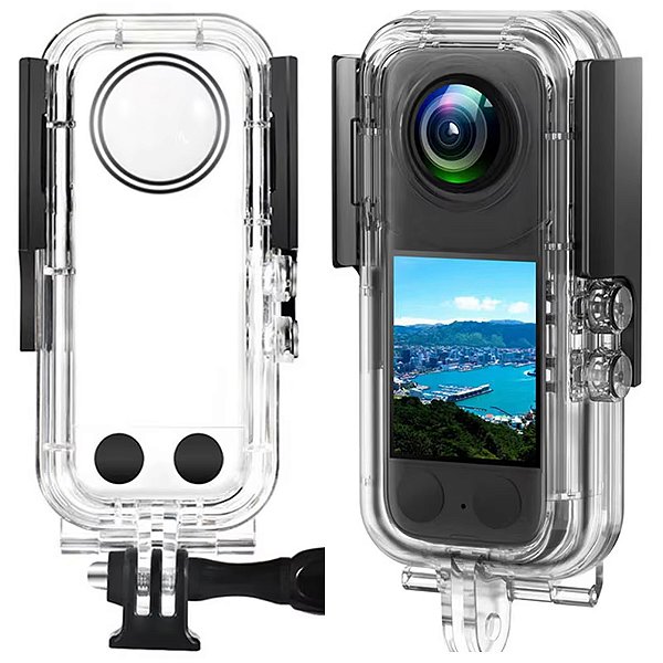 Caixa Estanque a Prova D'Água de 30 metros para Insta 360 X3
